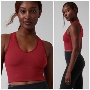 Athleta Aurora Crop Rib Tank